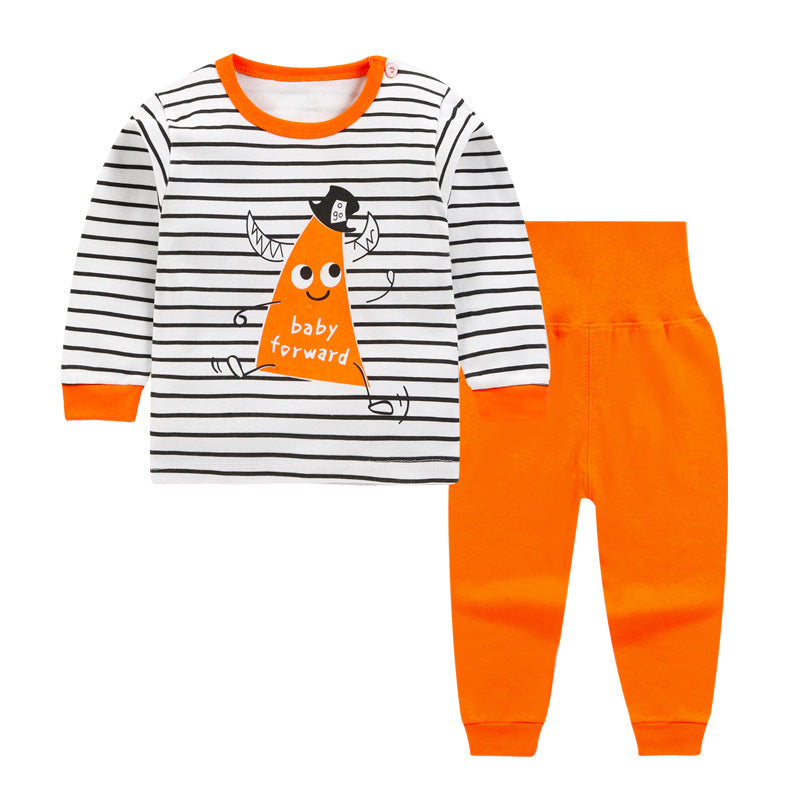 New boys and girls autumn suit children cotton autumn clothes autumn trousers