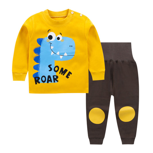 New boys and girls autumn suit children cotton autumn clothes autumn trousers