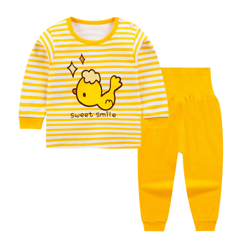 New boys and girls autumn suit children cotton autumn clothes autumn trousers