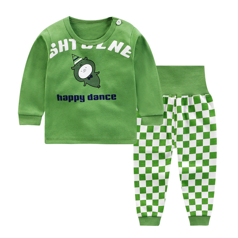 New boys and girls autumn suit children cotton autumn clothes autumn trousers