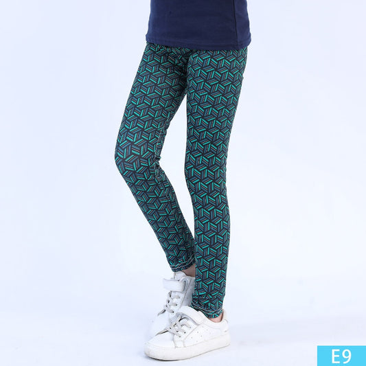 print  Flower Skinny leggings