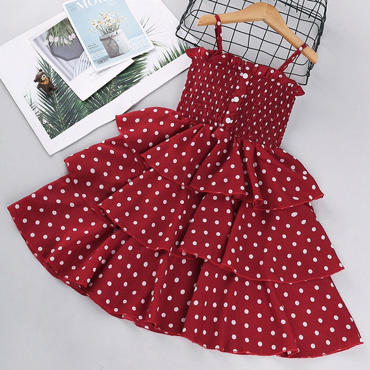 Polka-Dot Summer Dress