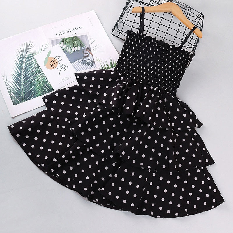 Polka-Dot Summer Dress