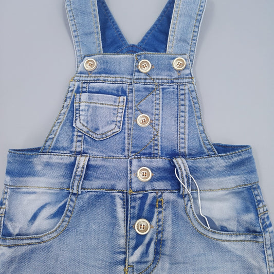 Denim Straps Overalls Bebes For Girls