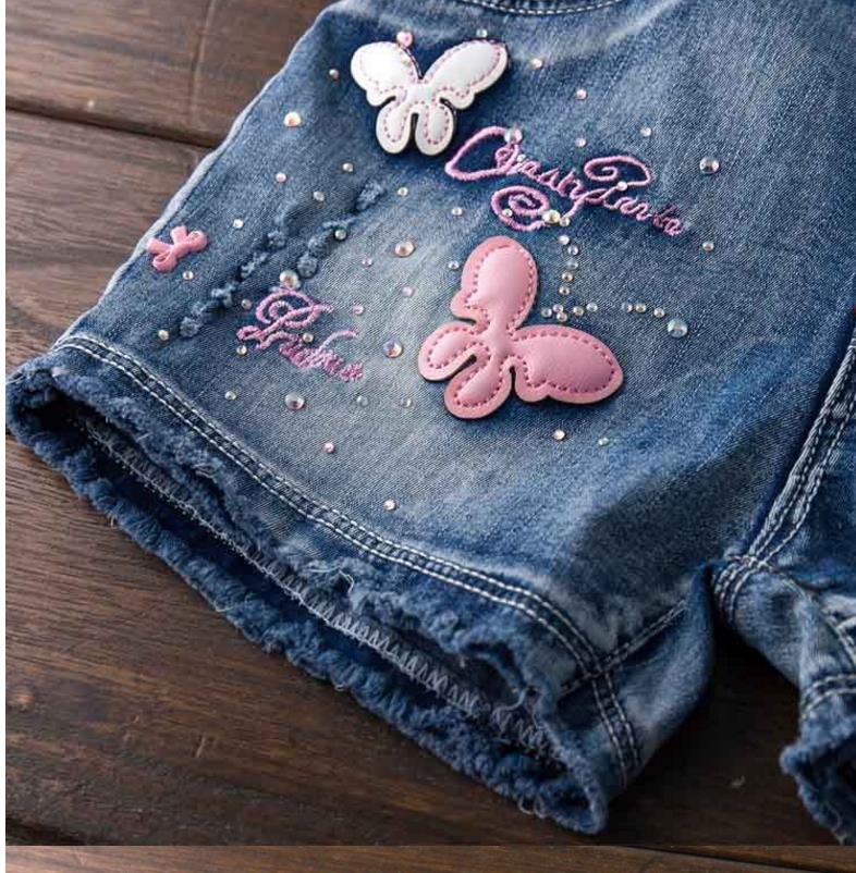Jardineira Infantil Menino Girls Jeans Overalls