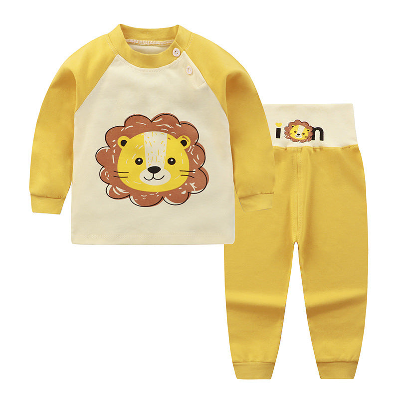 New boys and girls autumn suit children cotton autumn clothes autumn trousers