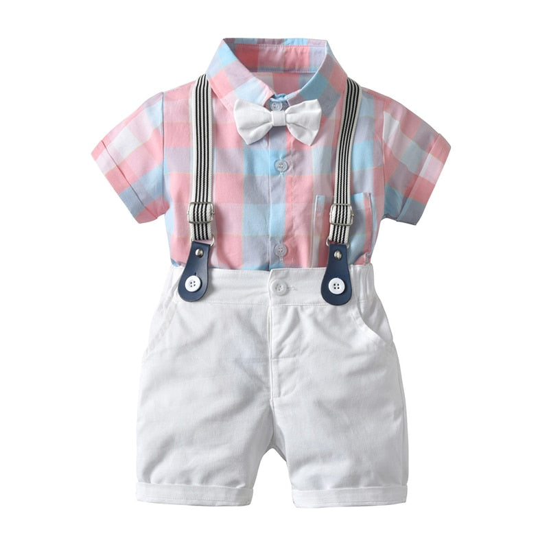 Baby Boy Gentleman Set Summer Suit For Toddler
