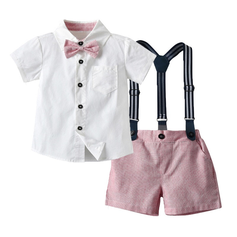 Baby Boy Gentleman Set Summer Suit For Toddler